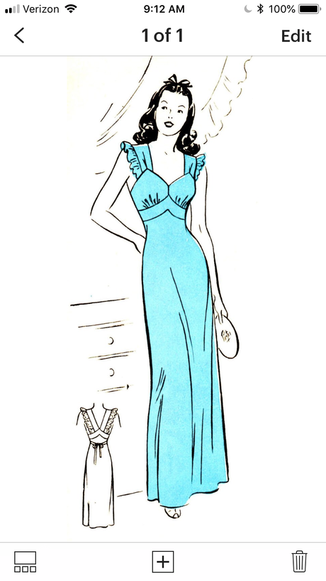 1940’s sewing patterns