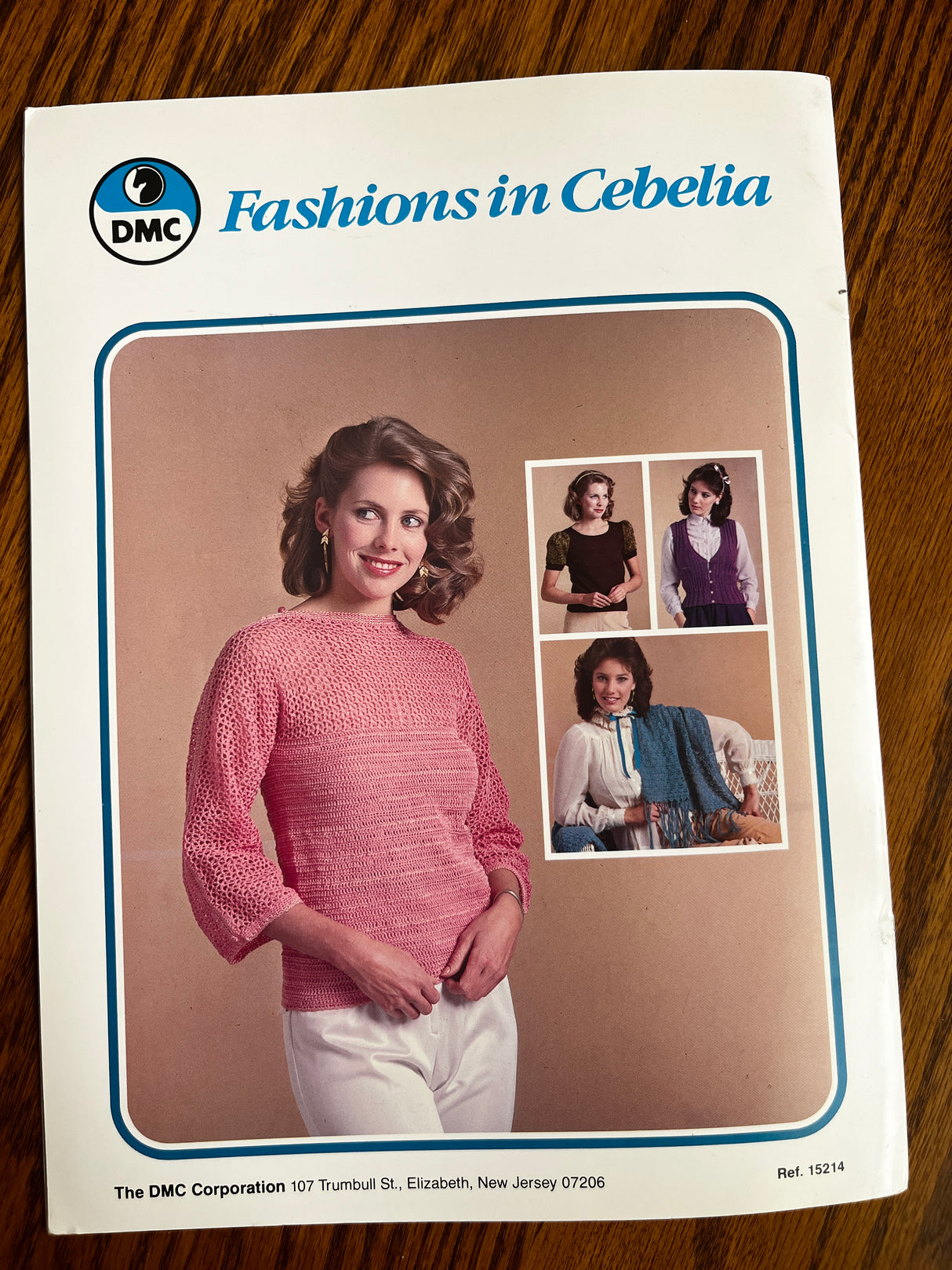 1980's DMC Fashions in Cotton and Cebelia Booklets - Set of 2 booklets