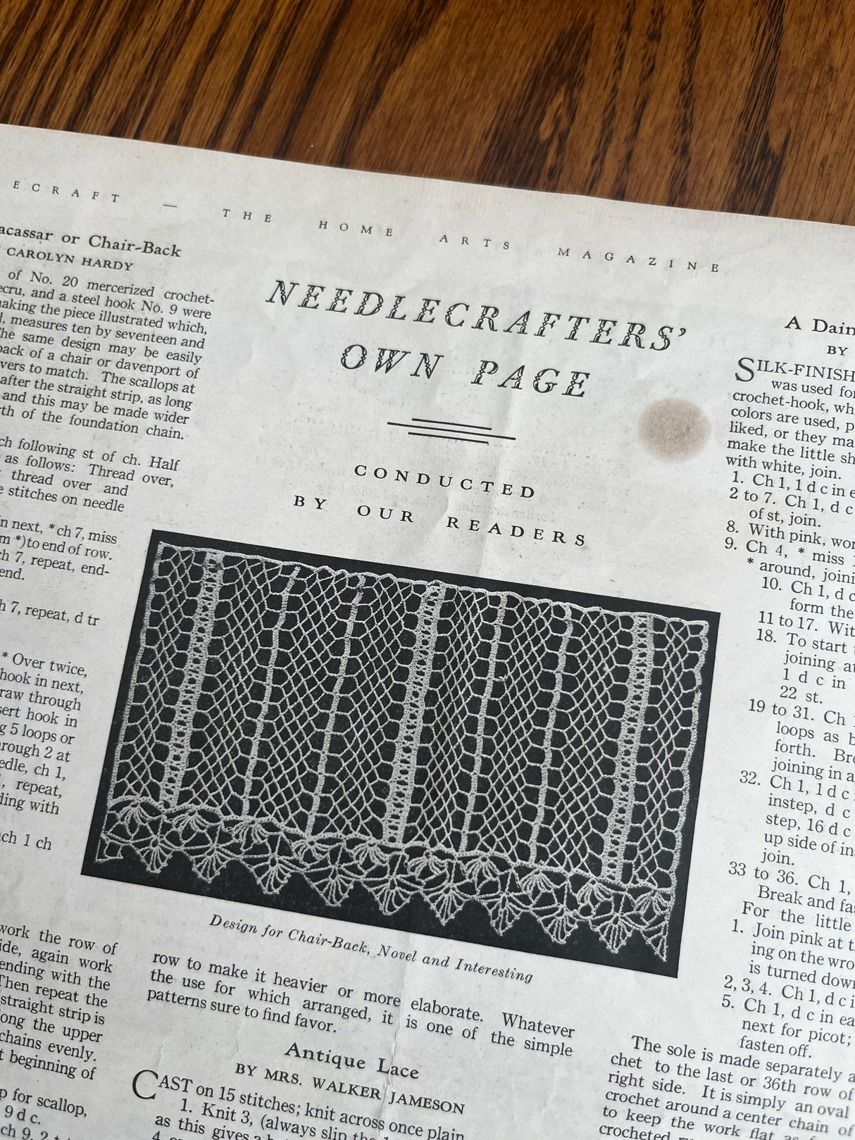 1930's Needlecraft The Home Arts Magazine - April 1932