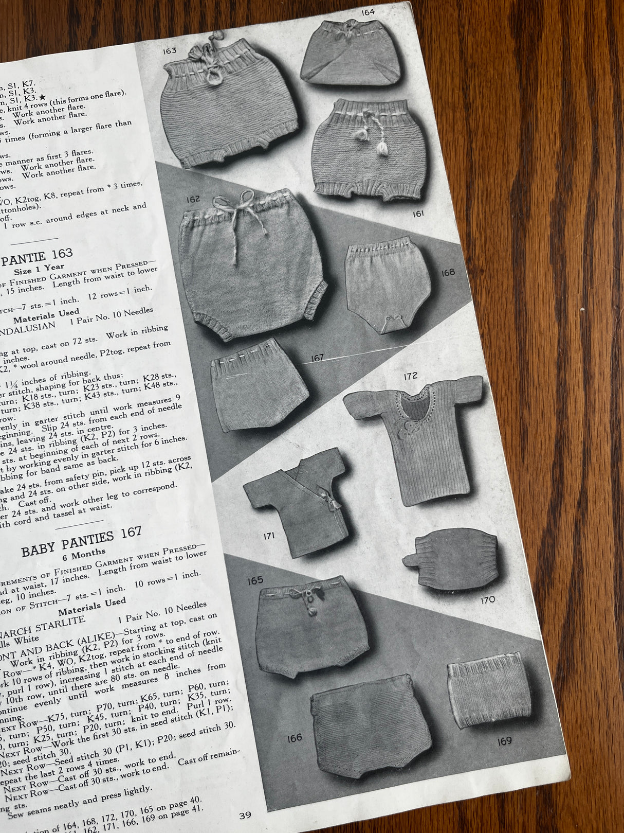 1930's Monarch Baby Knit Pattern Books