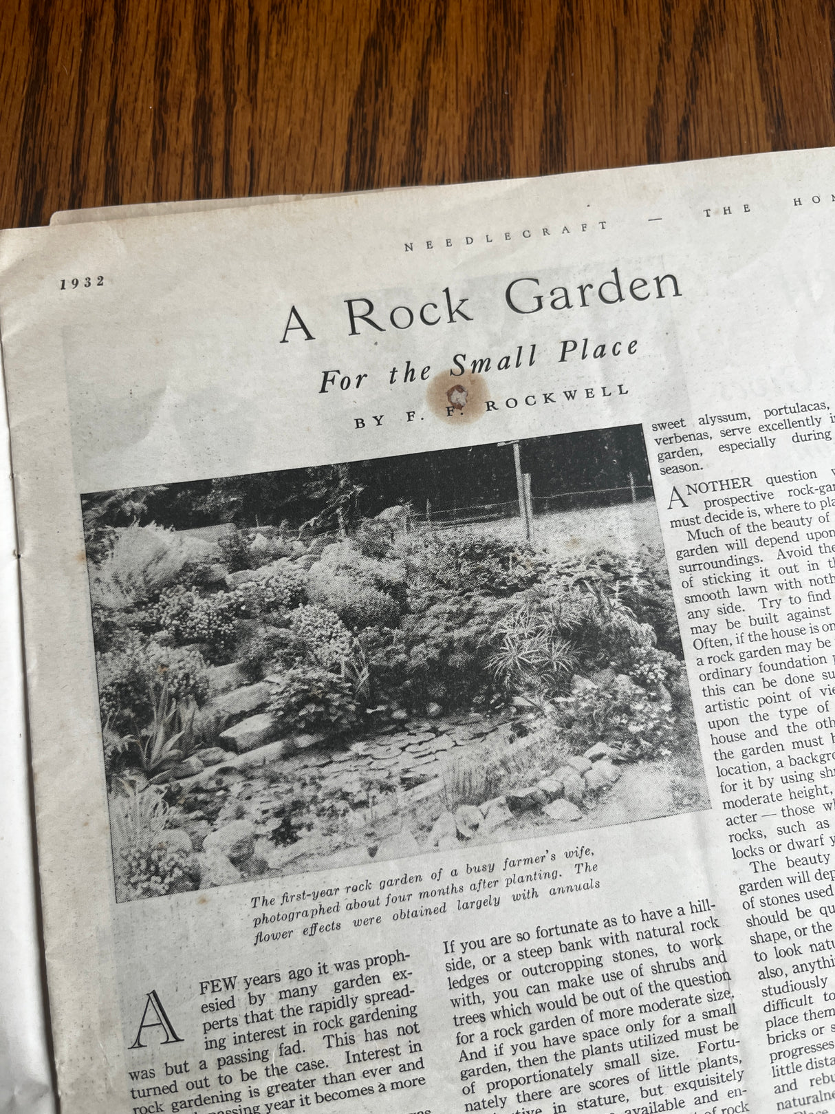 1930's Needlecraft The Home Arts Magazine - April 1932