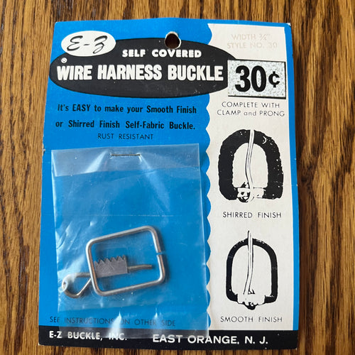 1970’s E-Z Wire Harness Rectangular Belt Buckle