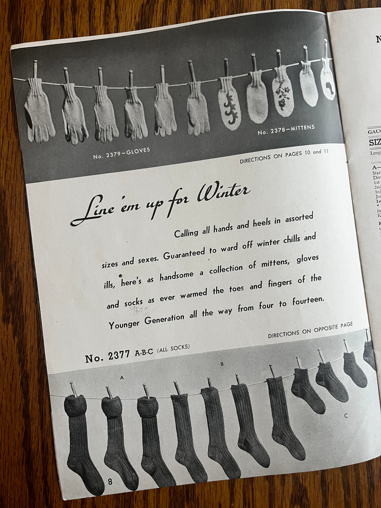 1940's Children’s Classics Knit Pattern Book