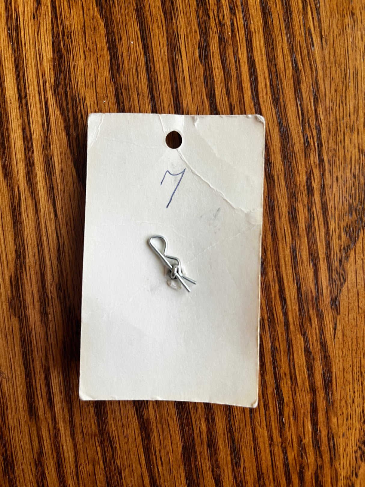 1980’s La Petite Large Black Matte Plastic Shank Button - Set of 1 - 1 3/4” - on card