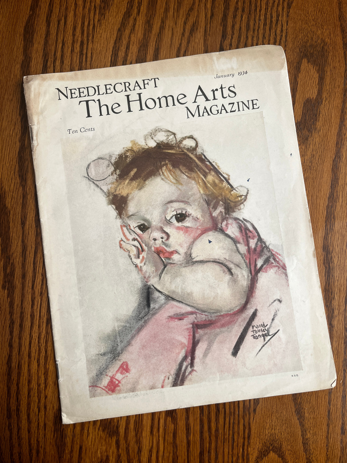 1930's Needlecraft The Home Arts Magazine - Jan. 1934