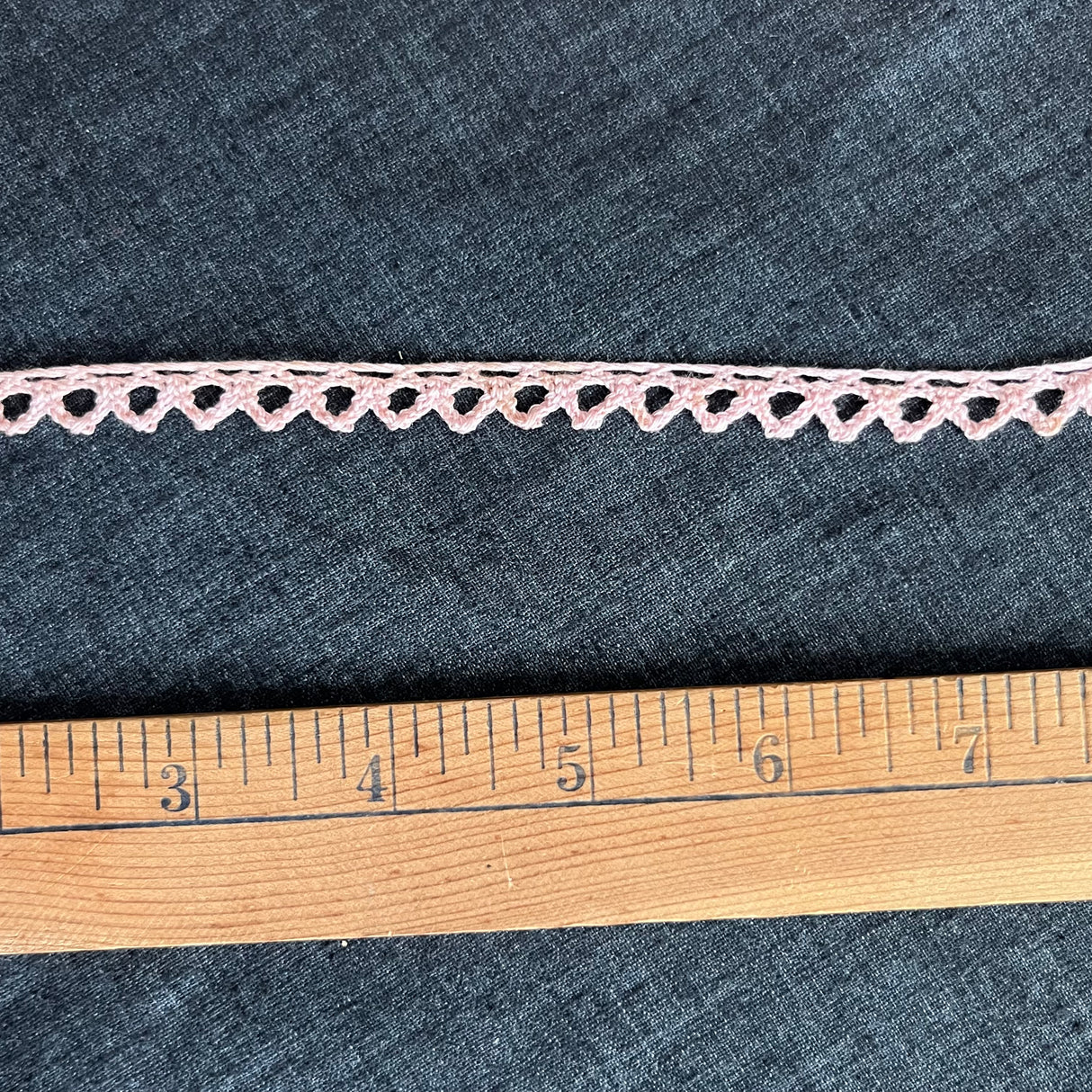 1970’s Pink Cluny Lace - BTY