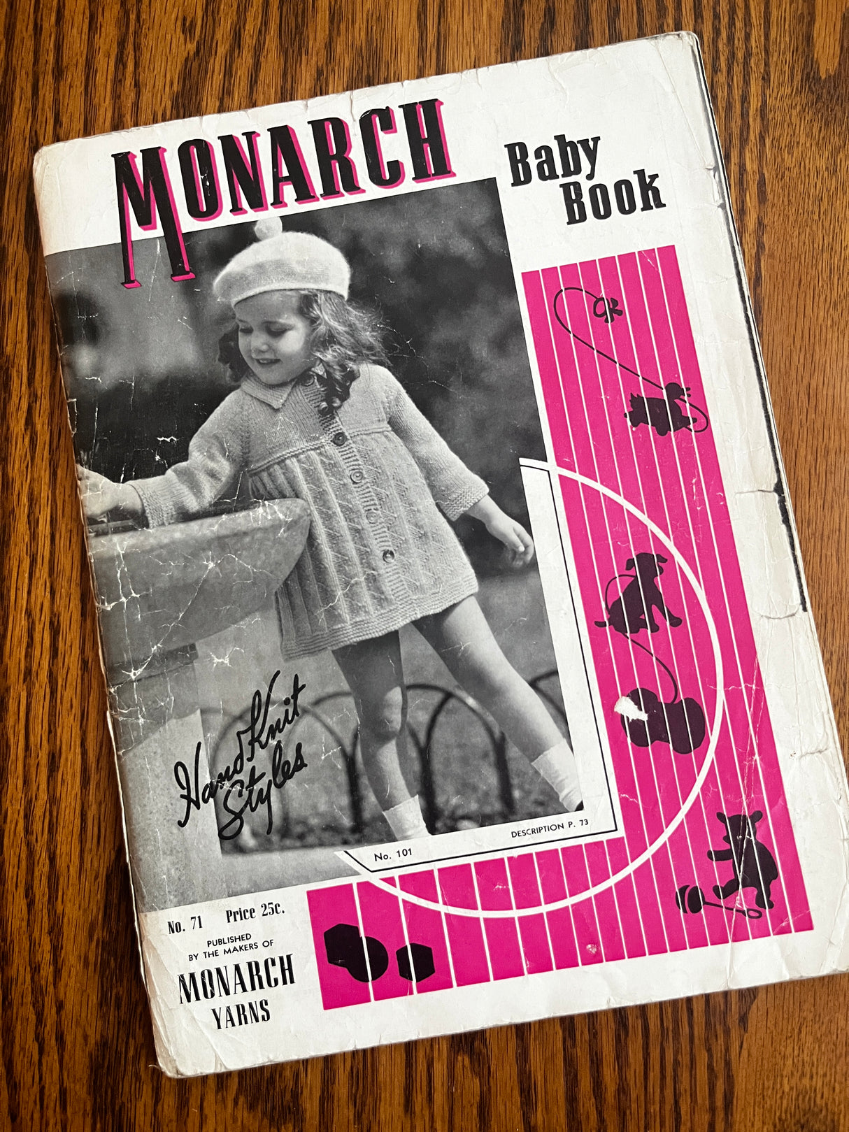 1930's Monarch Baby Knit Pattern Books
