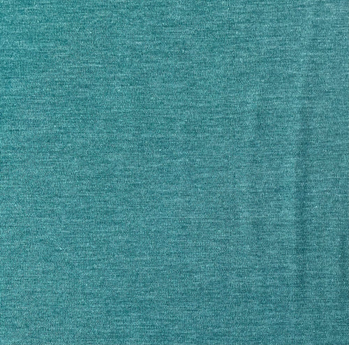 1970’s Blue Green Jersey Knit Fabric - BTY