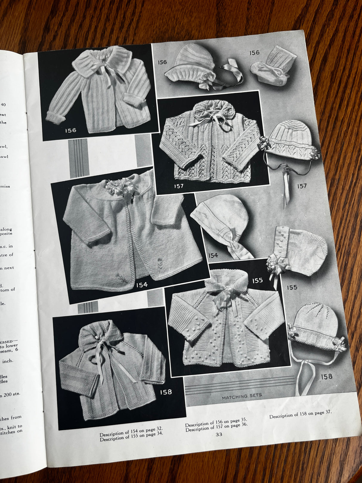 1930's Monarch Baby Knit Pattern Books