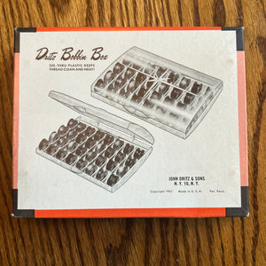 1970's Dritz Bobbin Box - NOS