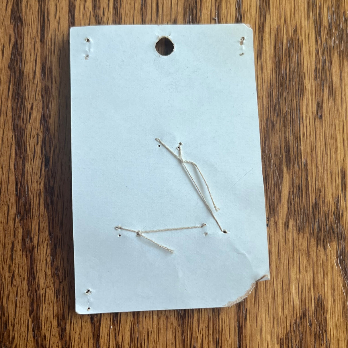 1970’s Le Chic Plastic Buttons - Peach - Set of 3 - 7/8" - on card