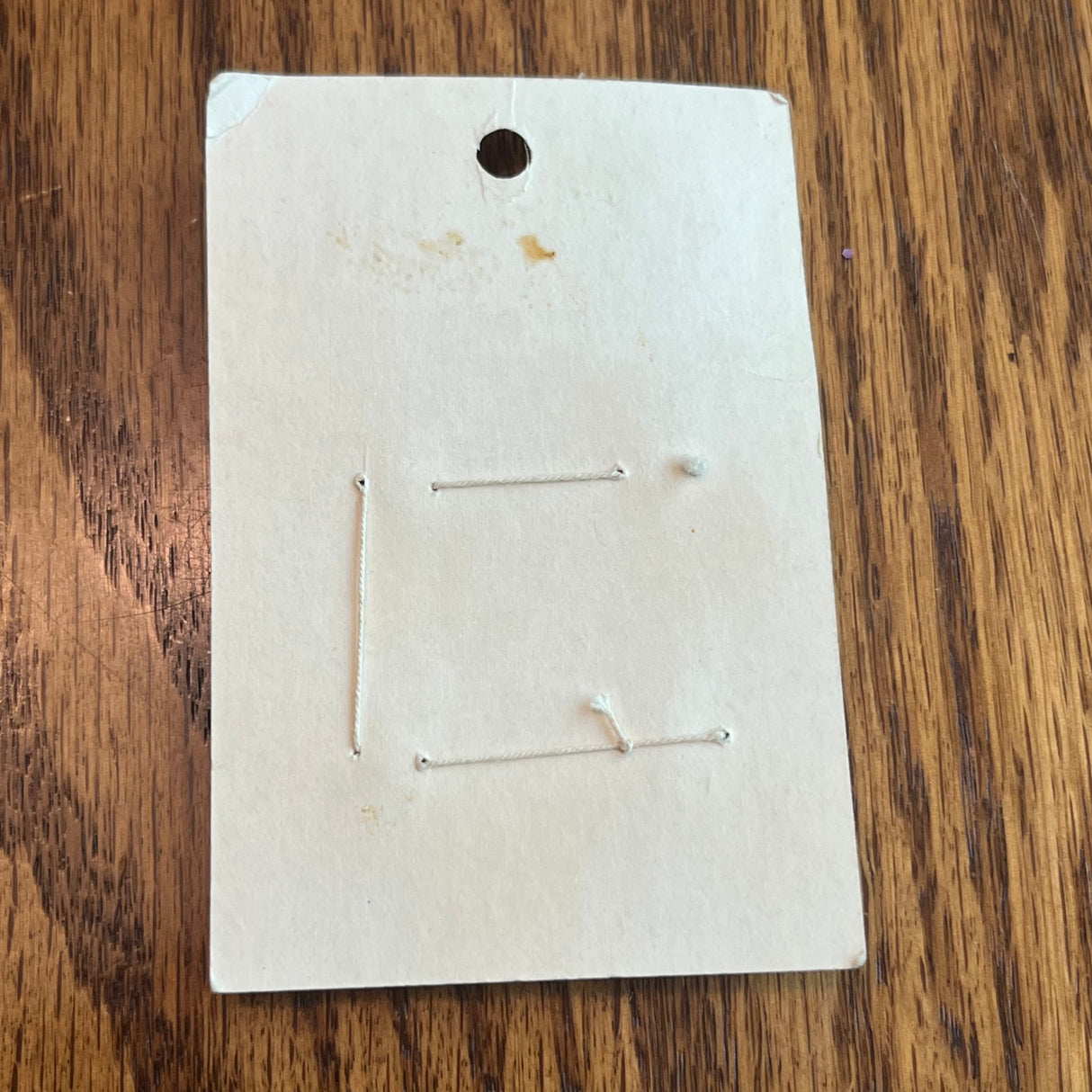 1960’s Le Chic Plastic Buttons - Opalescent Navy - Set of 4 - 3/4" - on card