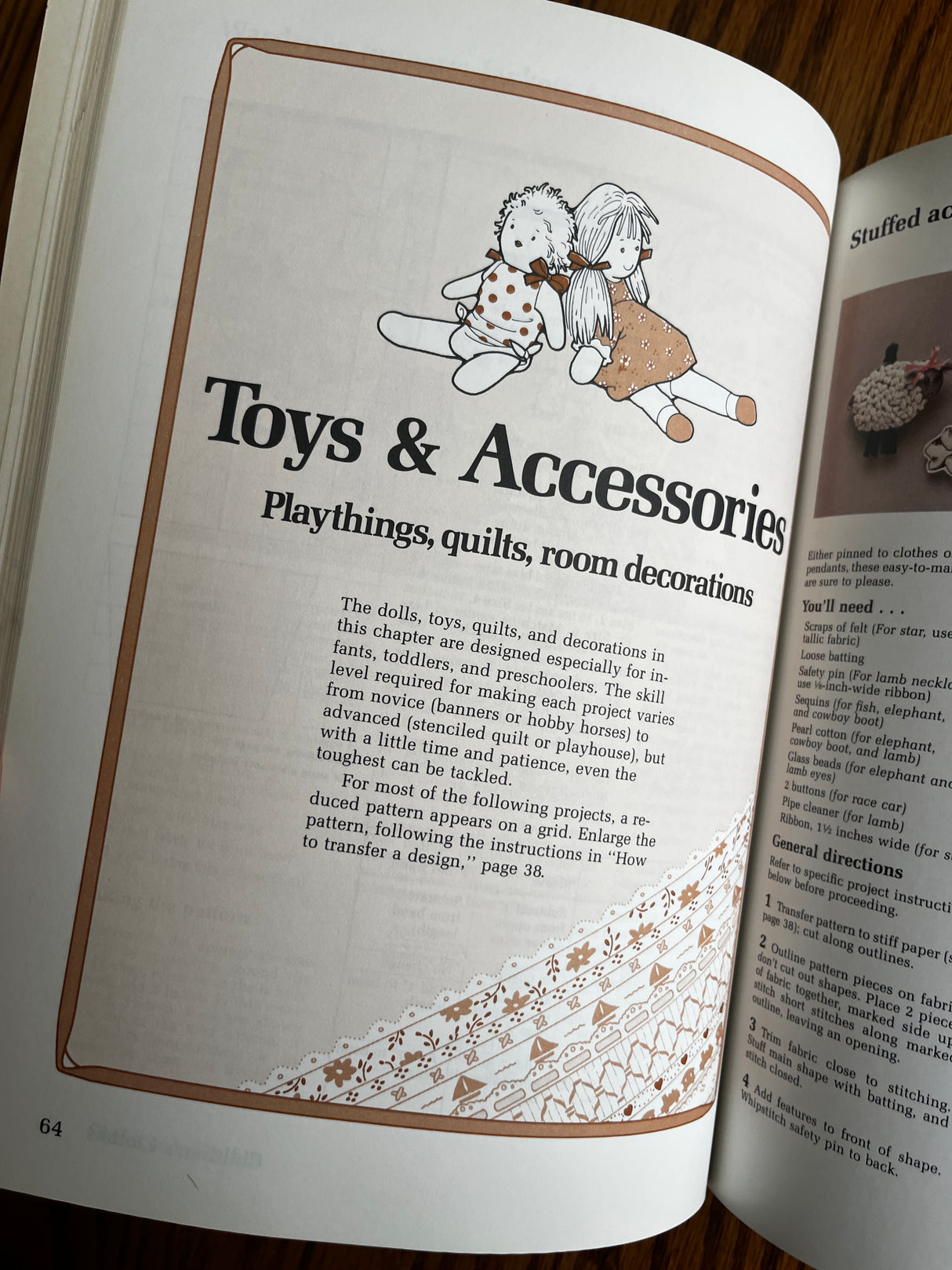 1980’s Sunset Children’s Clothes and Toys Book