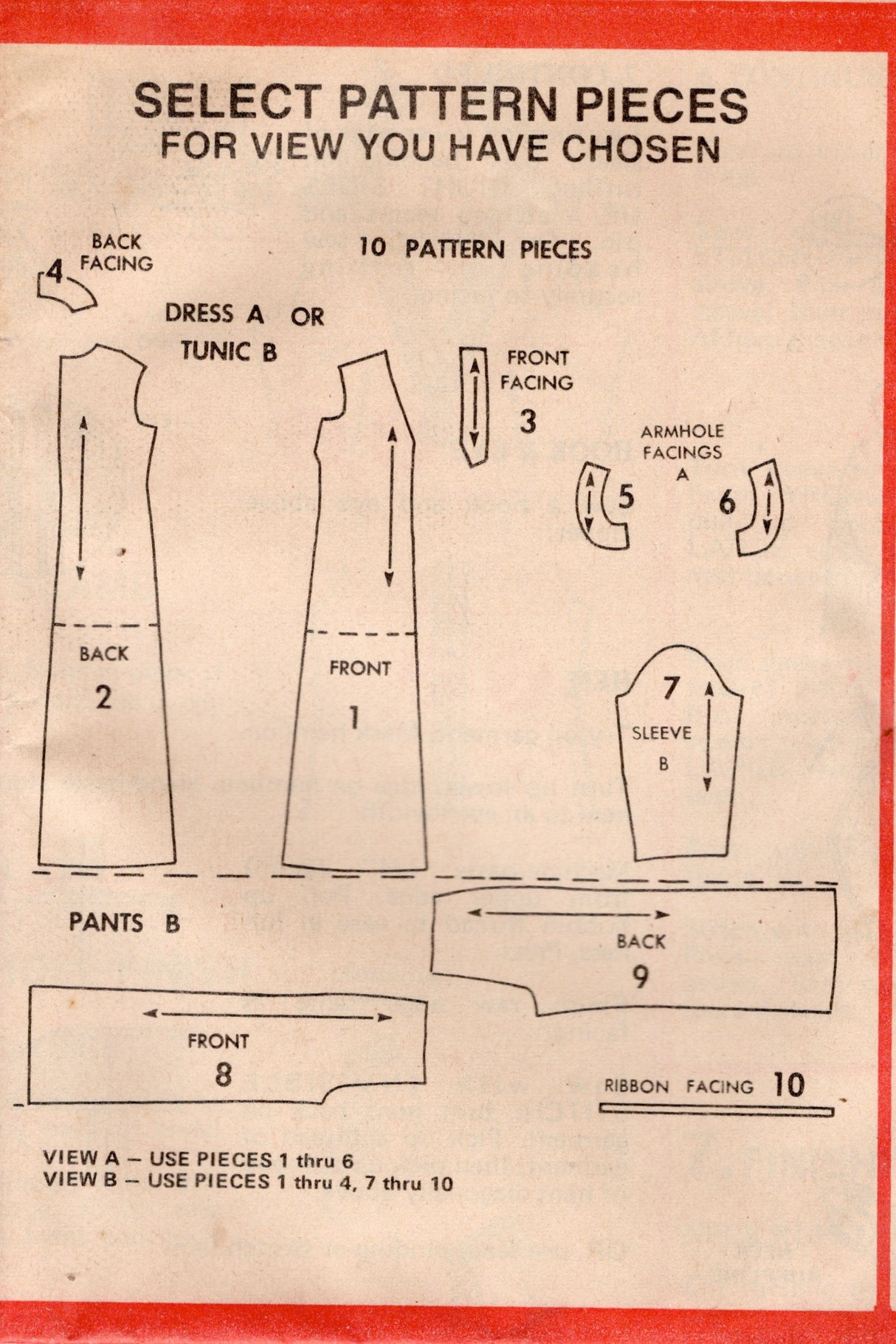 1970's McCall's Maxi Dress or Tunic and Pants Pattern - Bust 34" - No. 3778