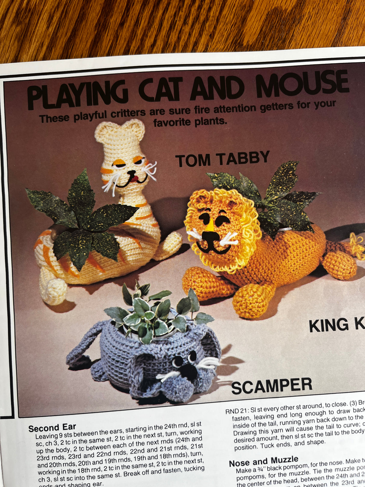 1980’s Crochet Catch-alls Booklet