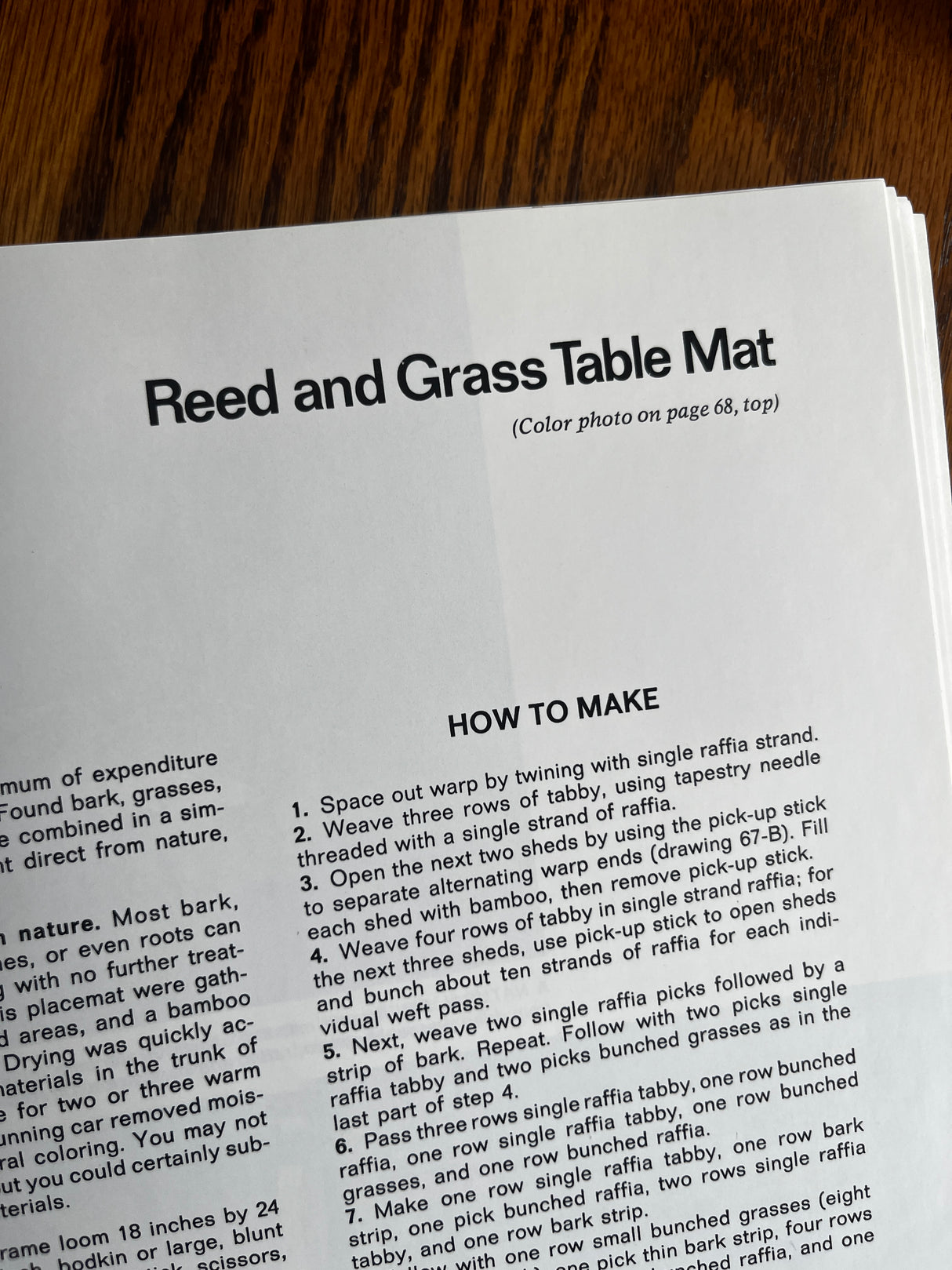 1970’s Sunset Weaving and Pattern Book