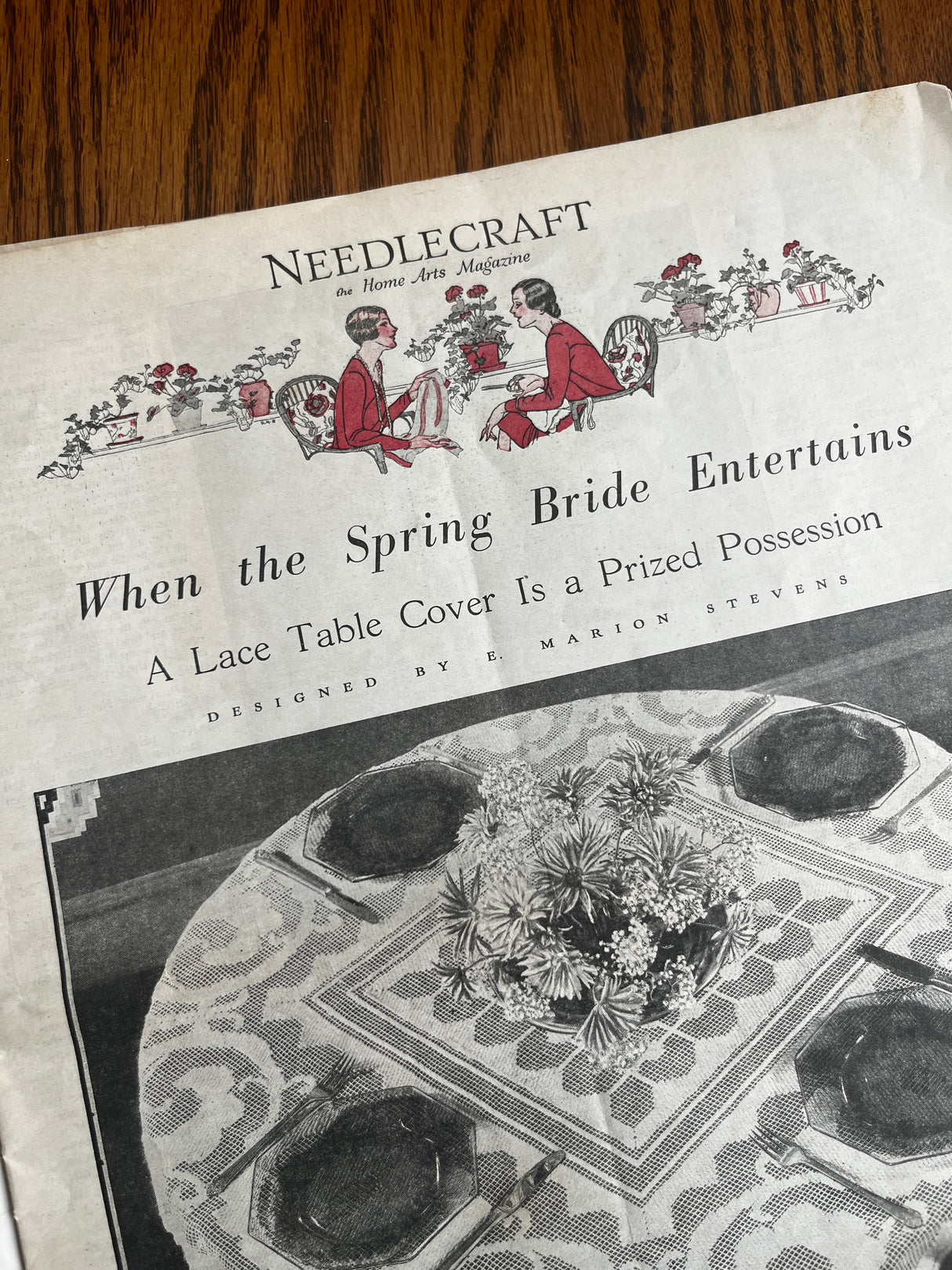 1930's Needlecraft The Home Arts Magazine - April 1932