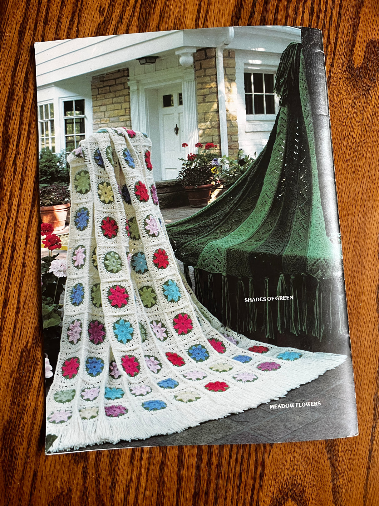 1970's Set of 3 Bedspread and Afghan Books