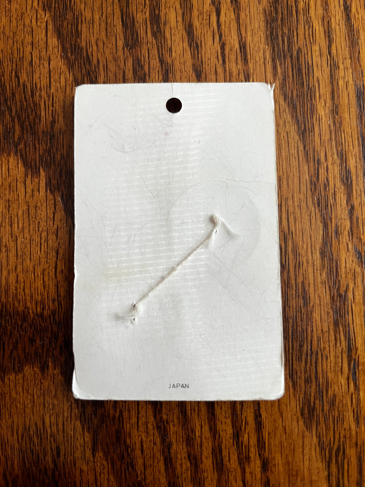 1960’s Lansing Light Green Plastic Button - Set of 2 - 1 1/8" - on card