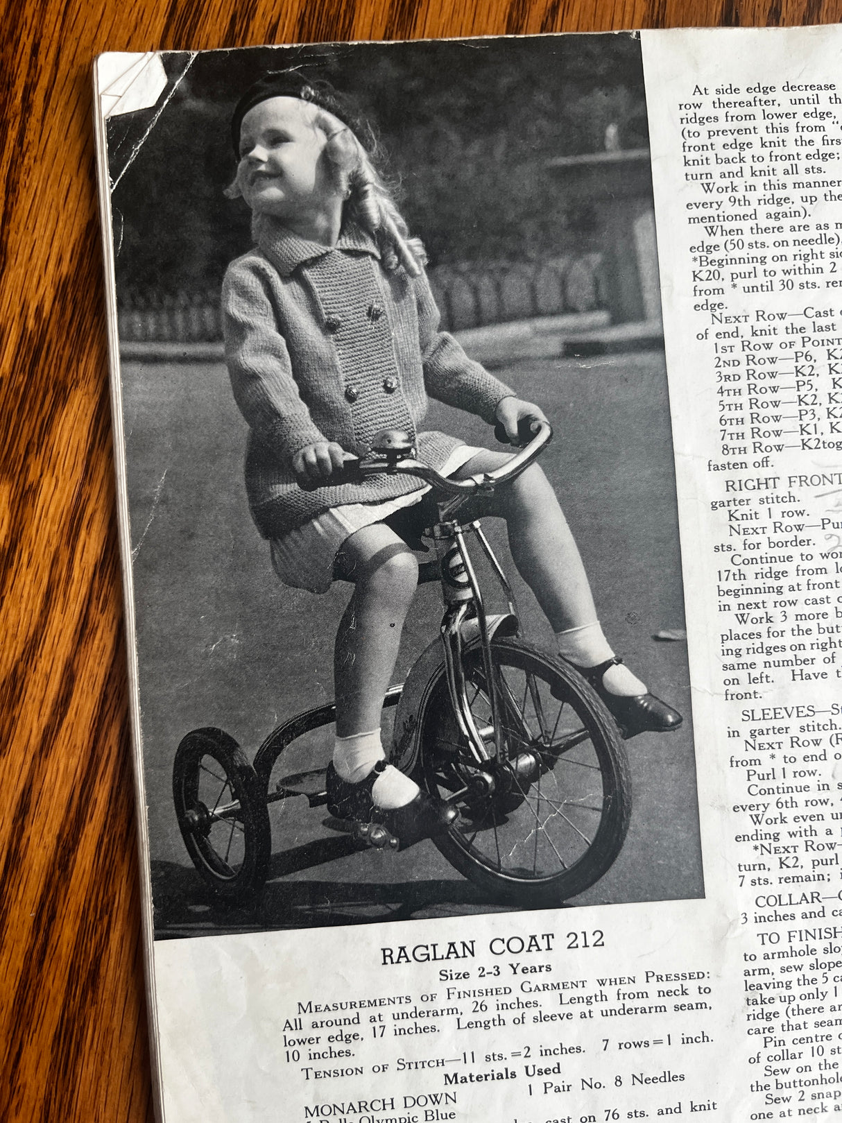 1930's Monarch Baby Knit Pattern Books