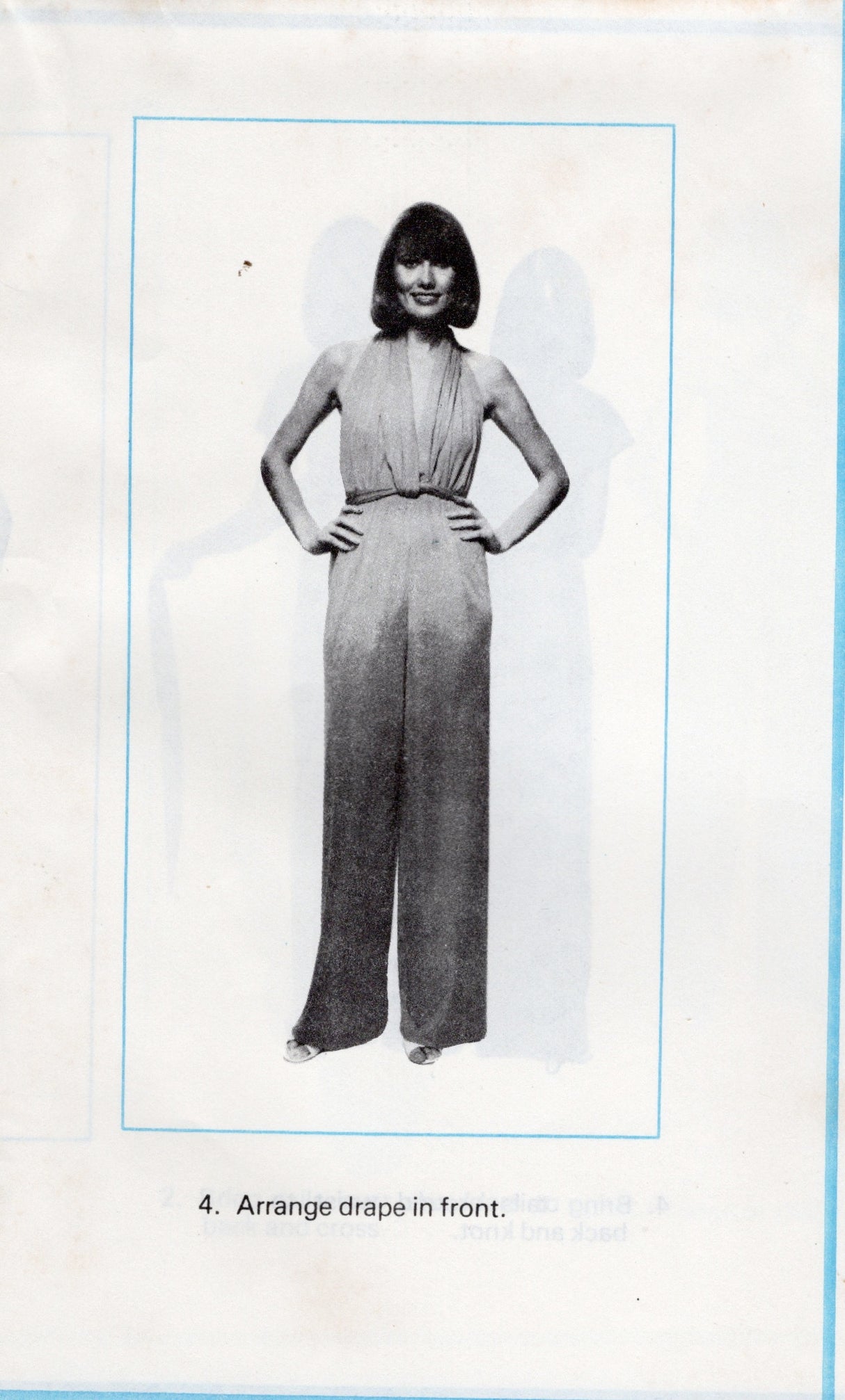 1970's McCall's The Infinite Jumpsuit Pattern - Bust 31.5-38" - No. 5529