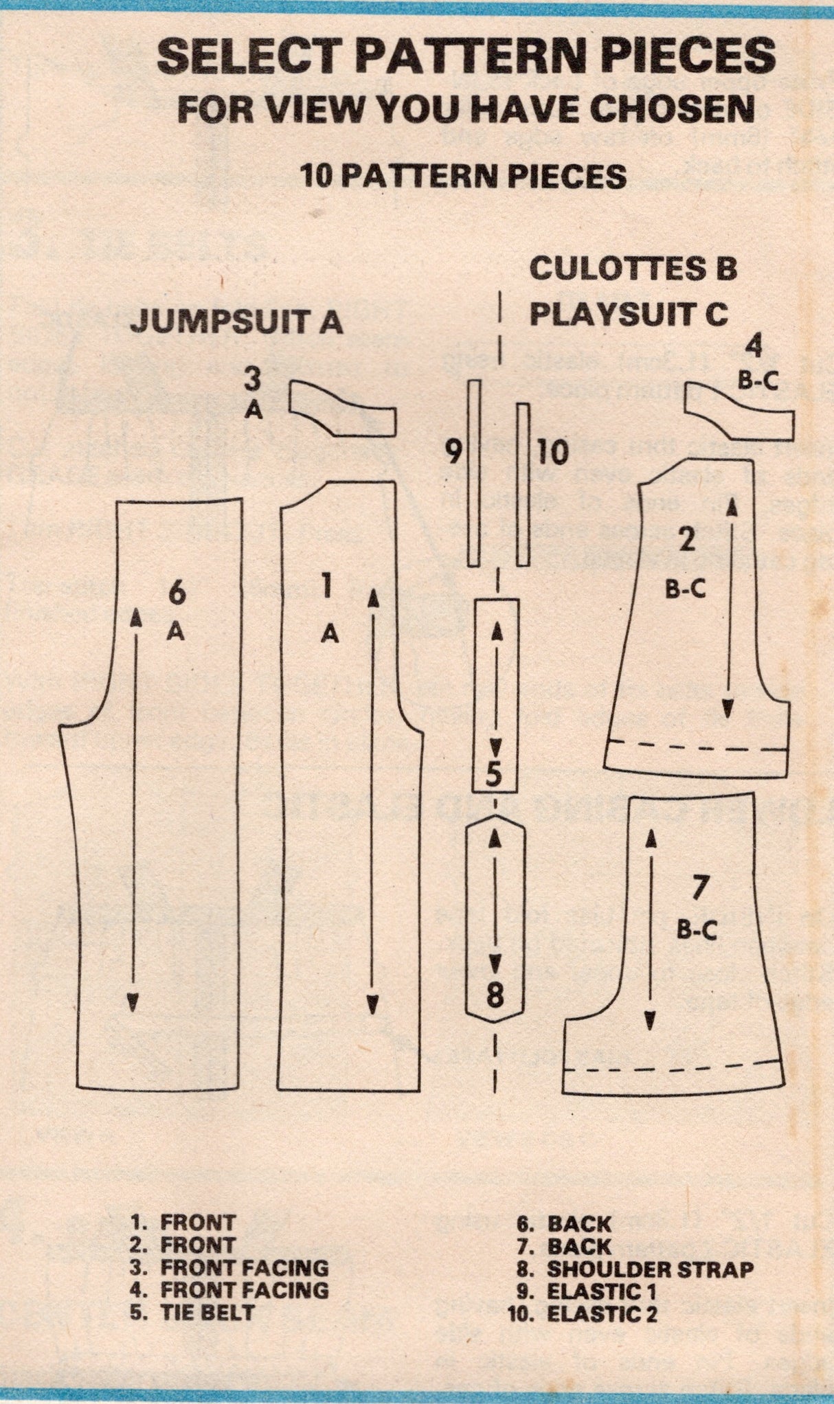 1970's McCall's Child's Jumpsuit, Romper or Playsuit Pattern - Chest 26-32" - No. 5600
