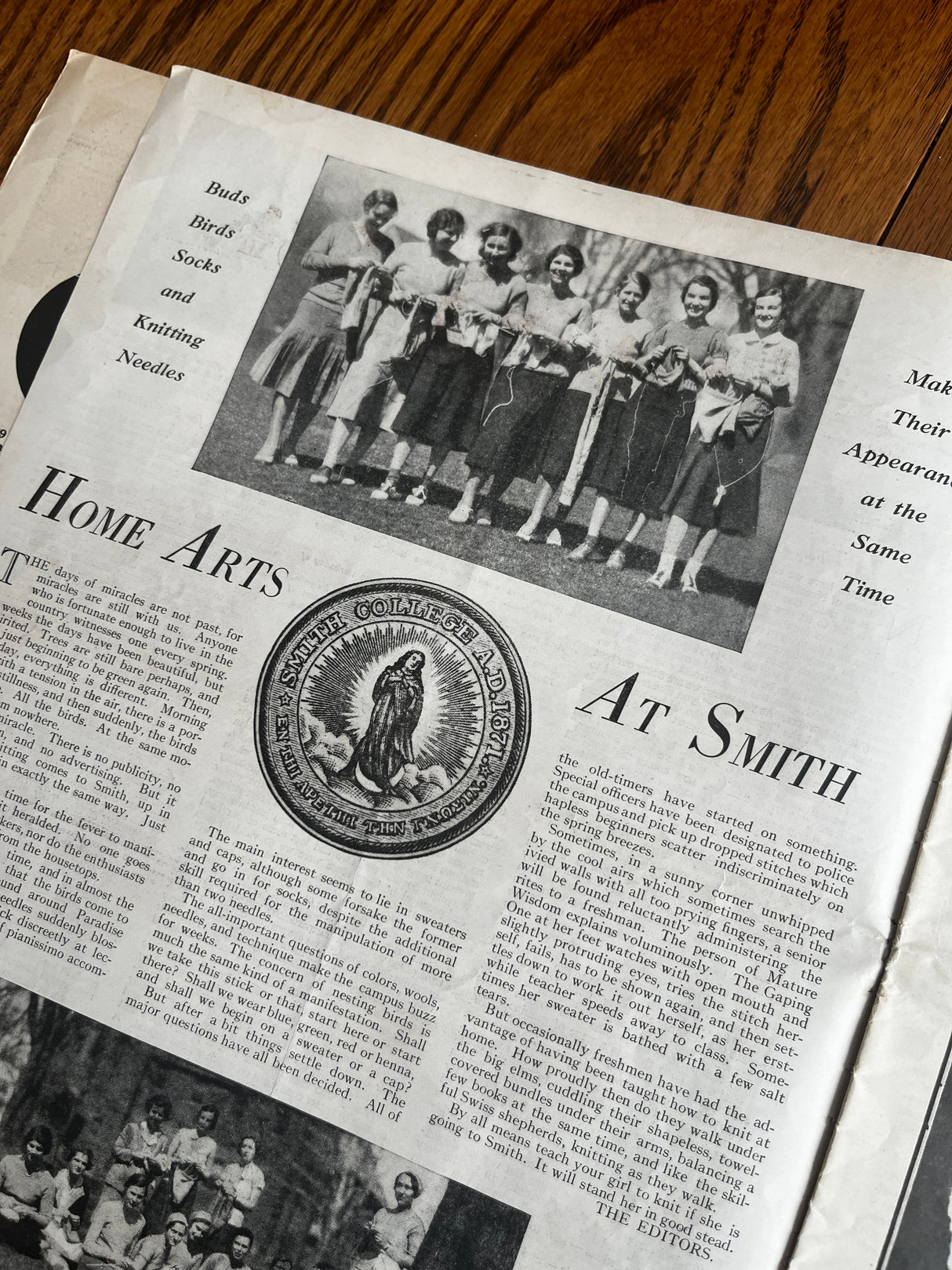 1930's Needlecraft The Home Arts Magazine - April 1932