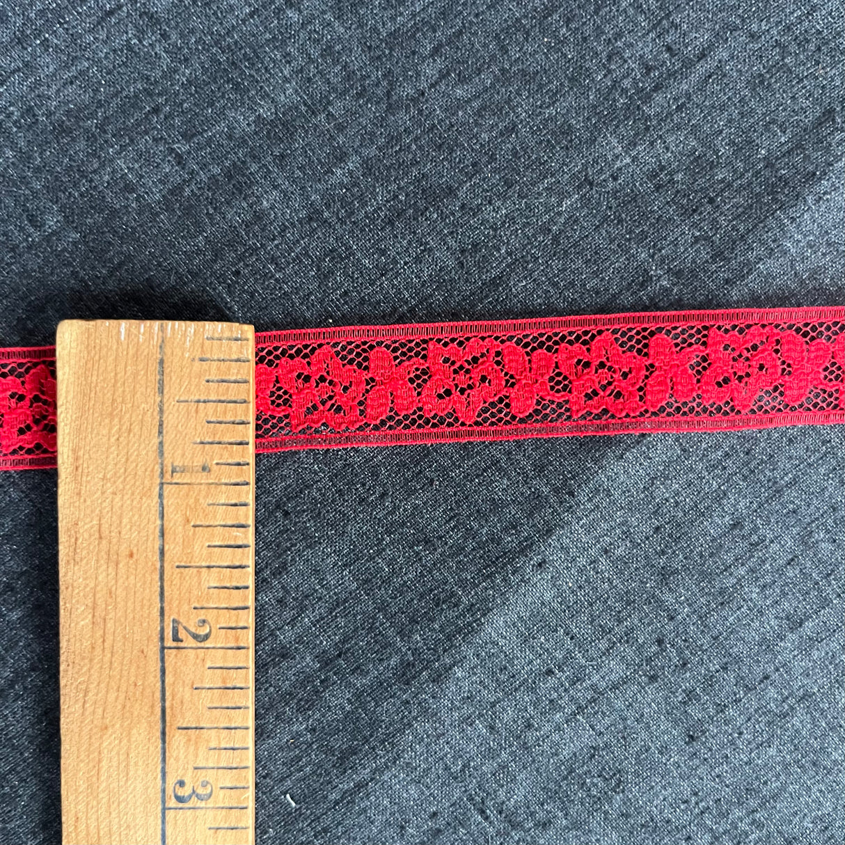 1970’s Flair Floral Polyester Lace - Multiple colors available - BTY