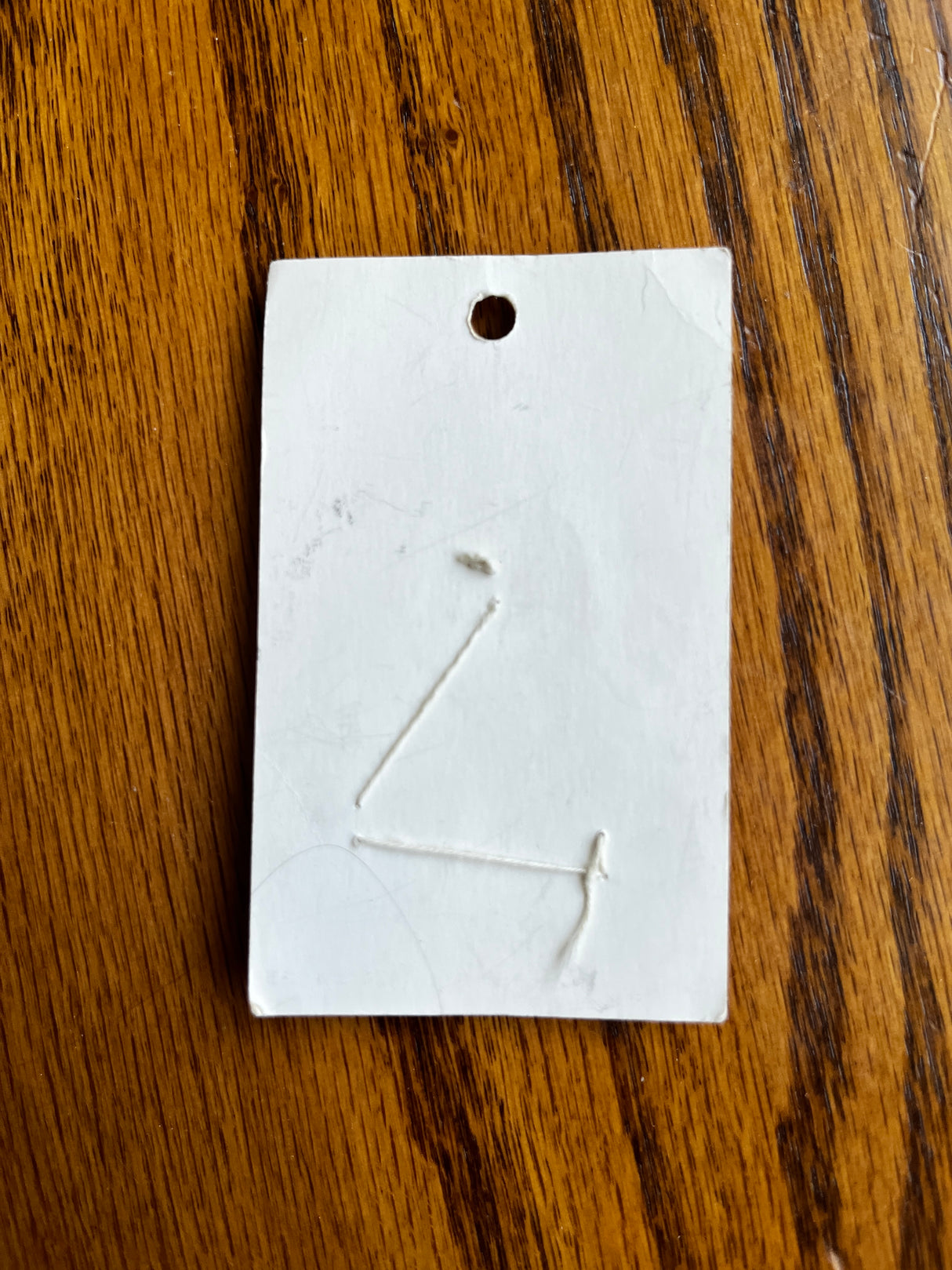 1970’s La Petite Purple Pearlescent Plastic Button - Set of 3 - 7/8” - on card