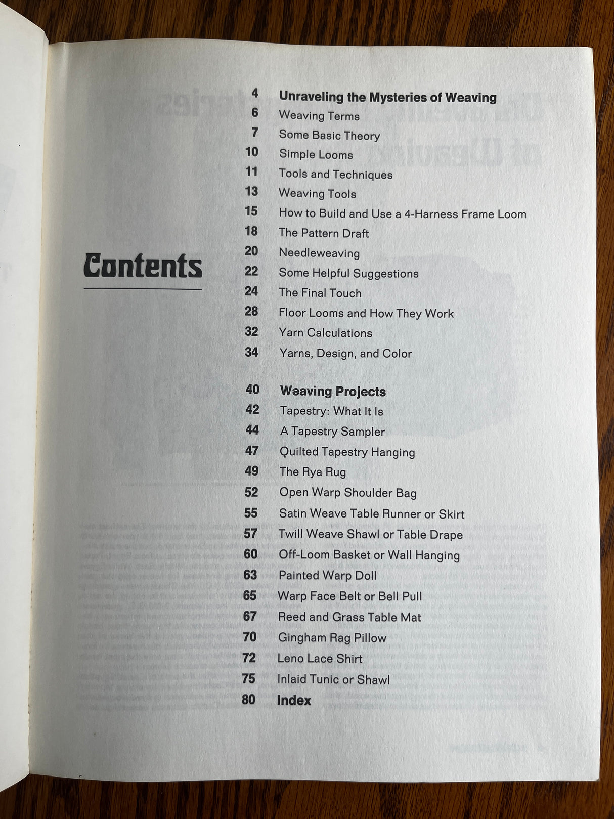 1970’s Sunset Weaving and Pattern Book