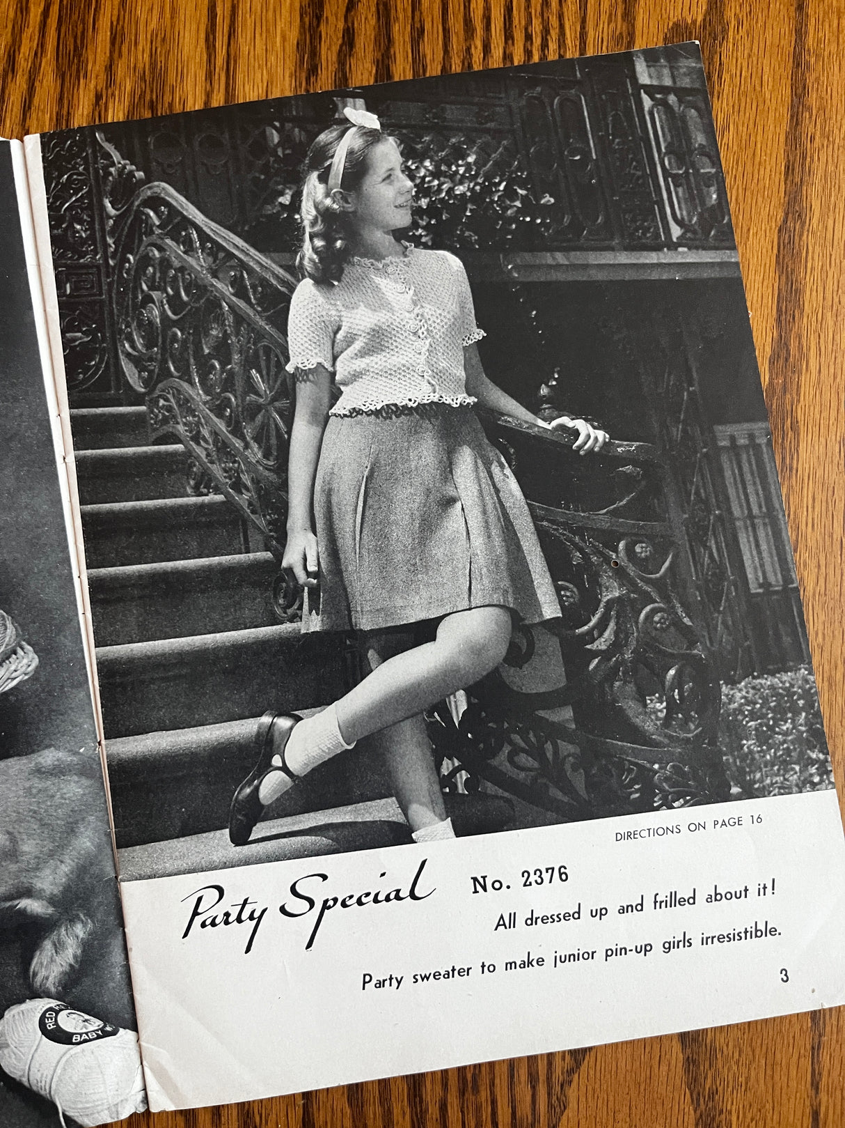 1940's Children’s Classics Knit Pattern Book