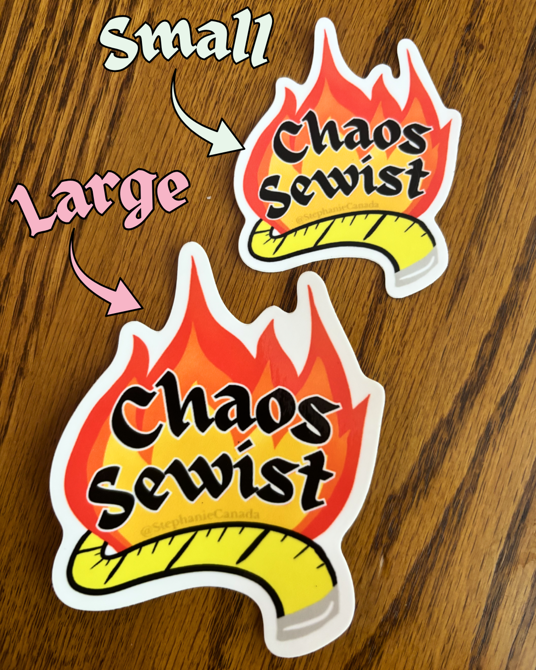 Chaos Sewist Sticker (New)