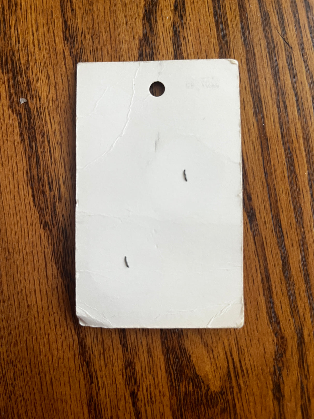 1980’s La Petite Light Blue Carved Plastic Buttons - Set of 2 - 1 1/8” - on card