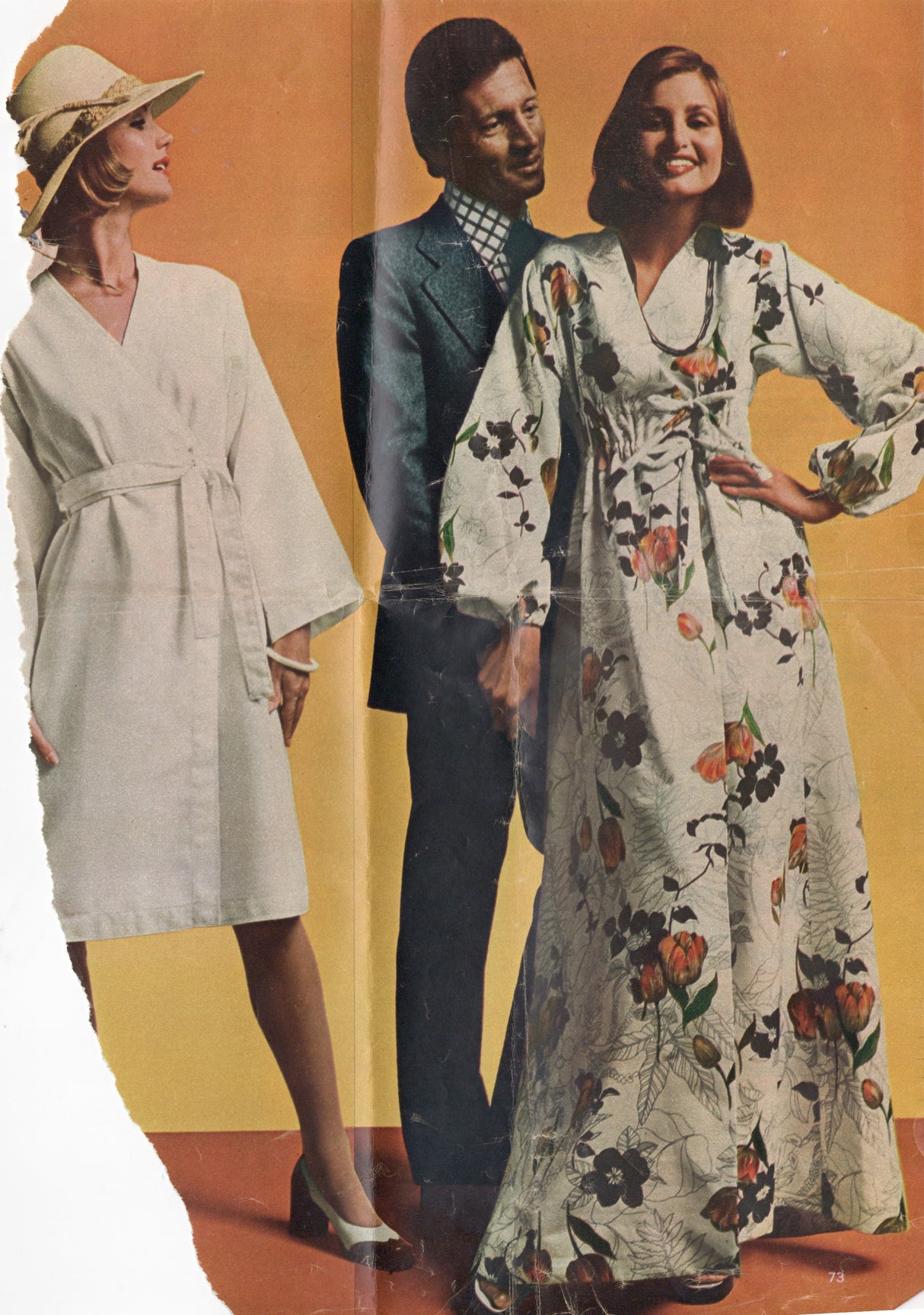1970's Butterick EASY Blanket Robe Pattern - Bust 34-36" - No. 6125