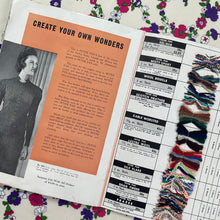 1939 Peter Pan Reveals Yarn Catalog from the World's Fair - Soft cover