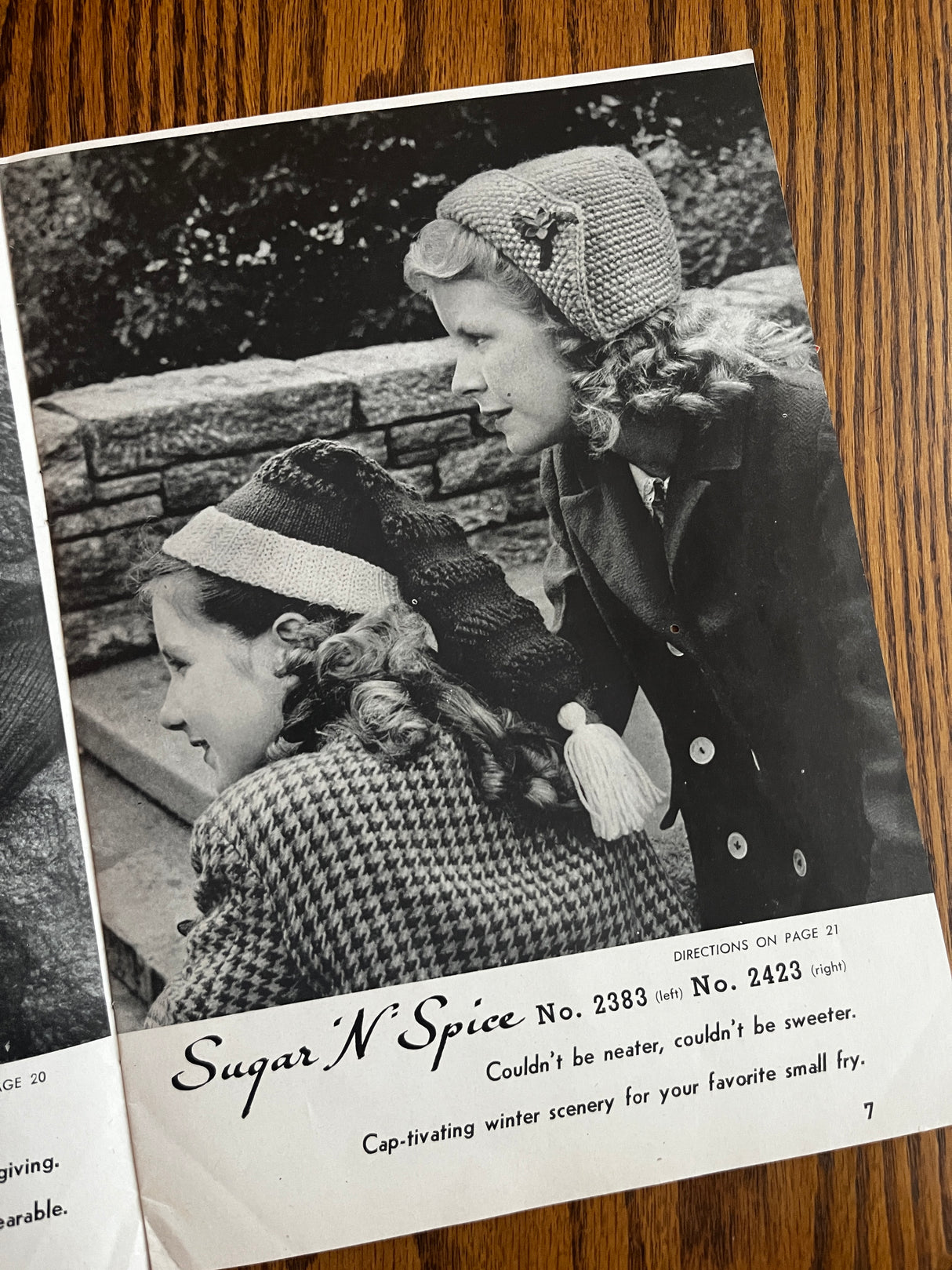 1940's Children’s Classics Knit Pattern Book