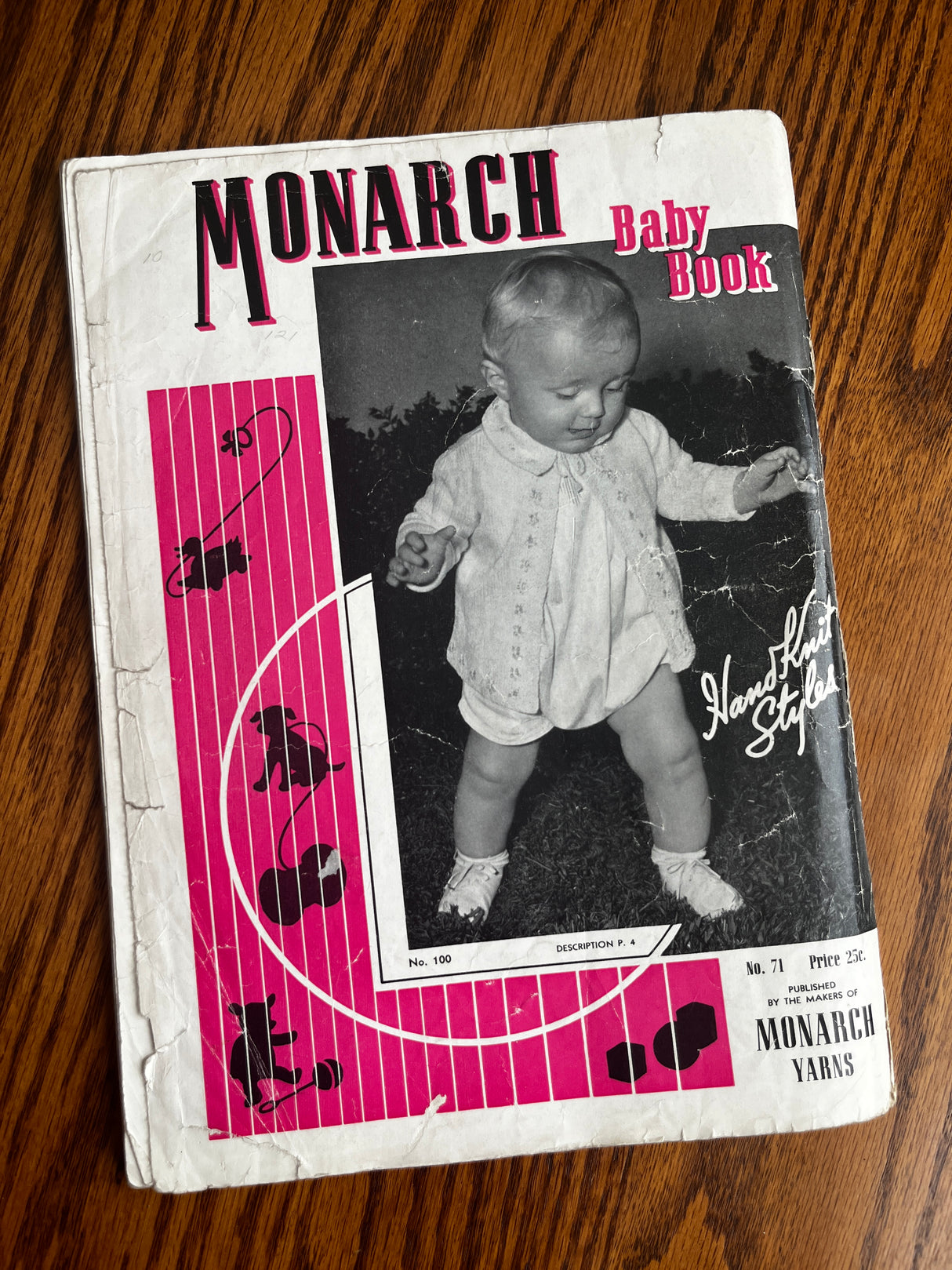 1930's Monarch Baby Knit Pattern Books
