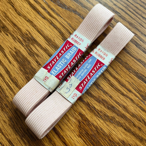 1970's Staylastic Pink Elastic - NOS