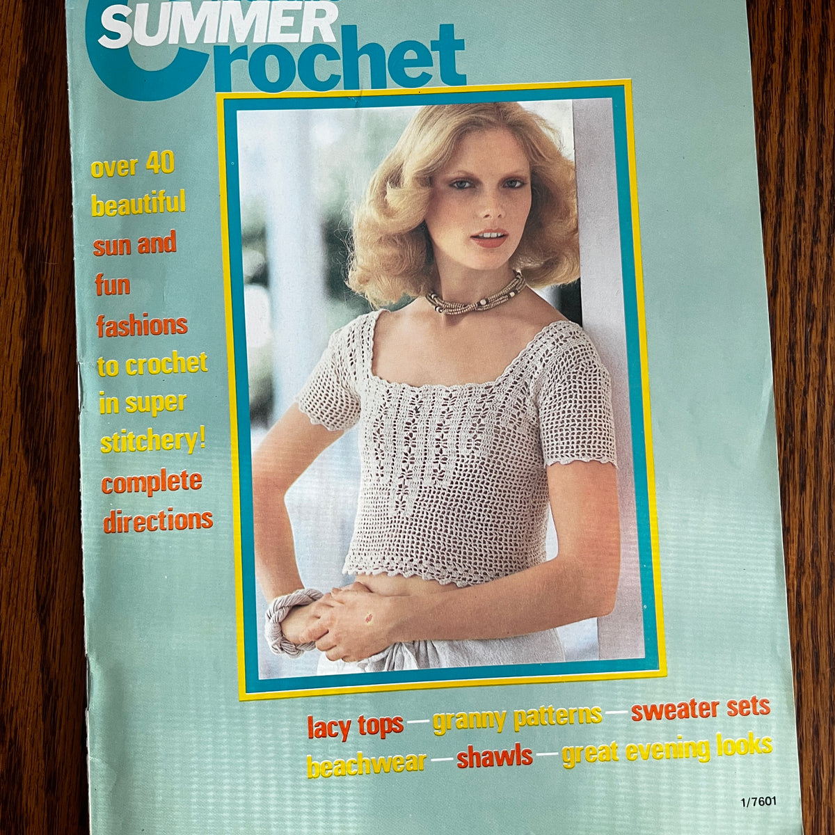 1976 McCall's Summer Crochet Booklet Backroom Finds