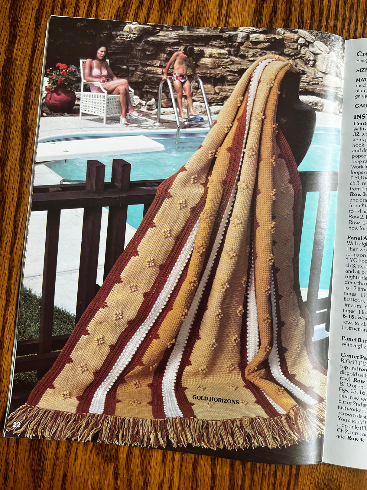 1970's Set of 3 Bedspread and Afghan Books