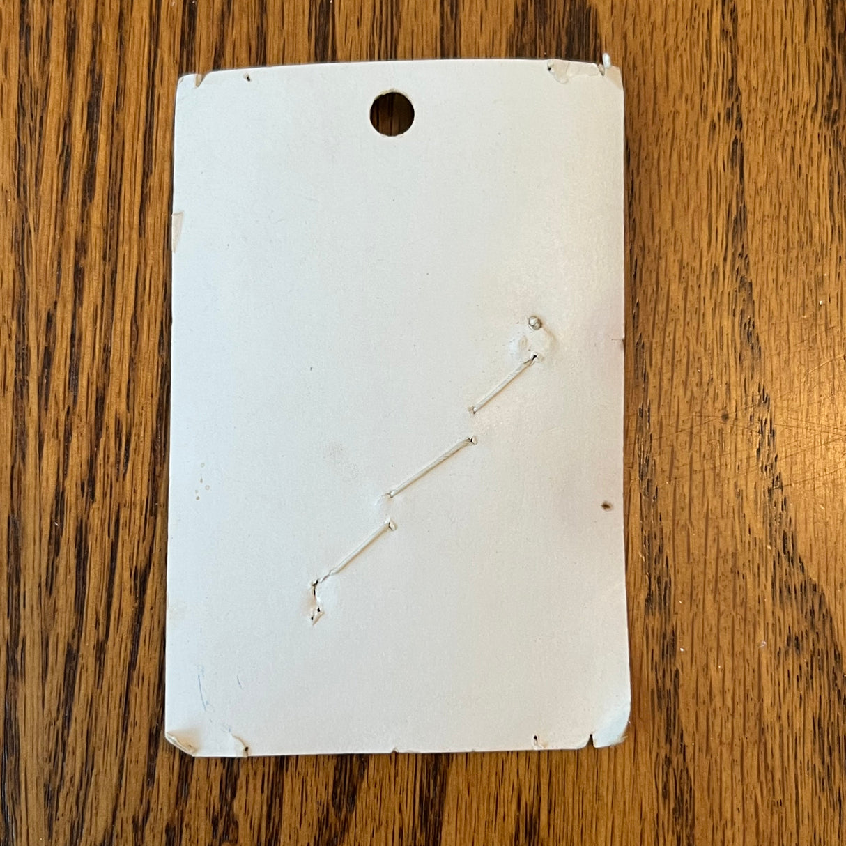 1950’s Lucky Day Mother of Lea Shank Buttons - Opalescent - Set of 4 - Size 18 - 7/16" - on card