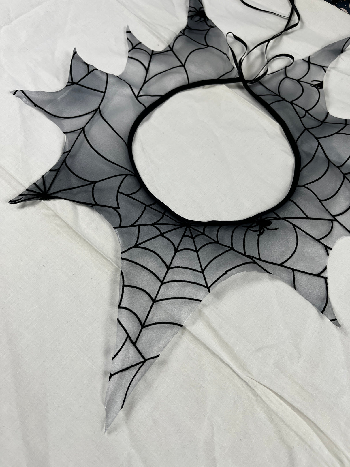 Spider Web Collar Pattern - One Size - PDF pattern