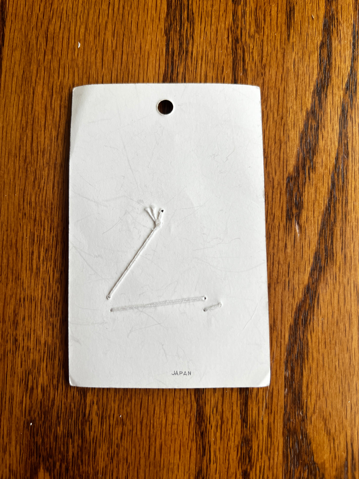 1970’s Lansing Orange Pearlescent Plastic Buttons - Set of 3 - 7/8” - on card