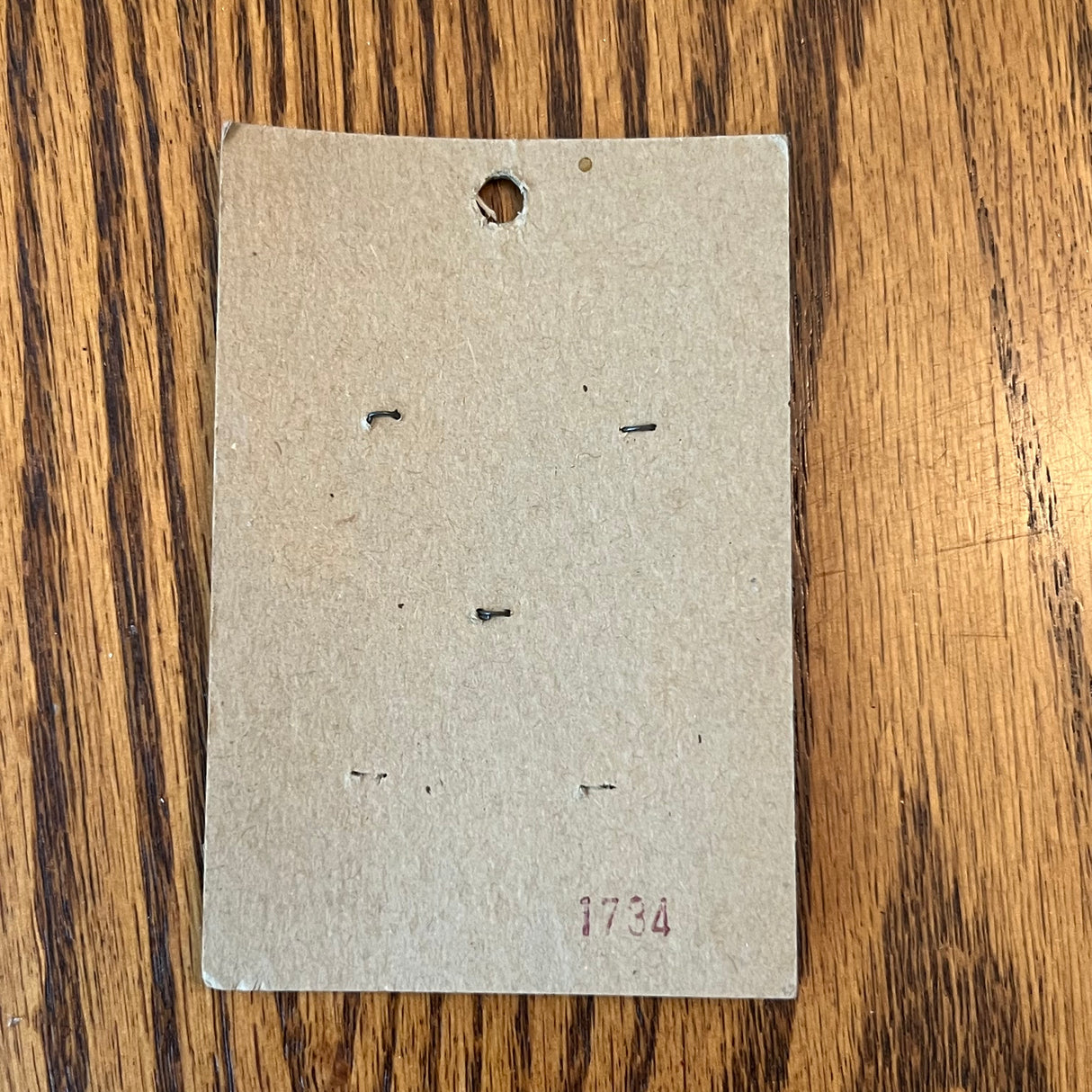 1960’s Le Chic Grey Plastic Buttons - Set of 3 - 7/8" - on card