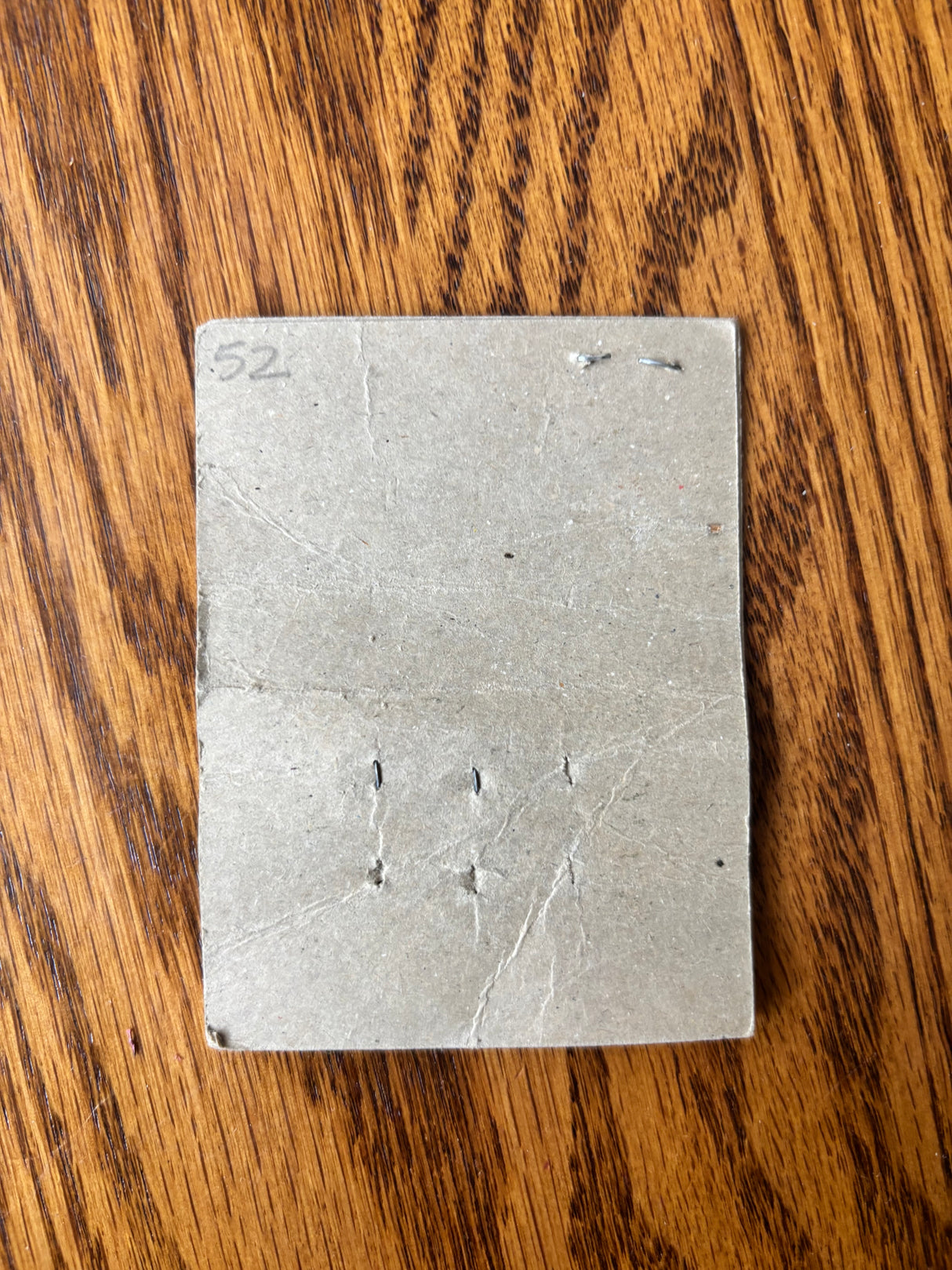 1940’s Lucky Day Pearl Buttons - Opaque - Set of 7 - 7/16" - on card (#52)