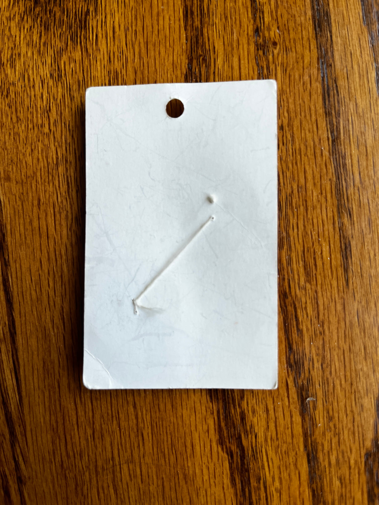 1970’s La Petite Purple Pearlescent Plastic Button - Set of 2 - 1” - on card