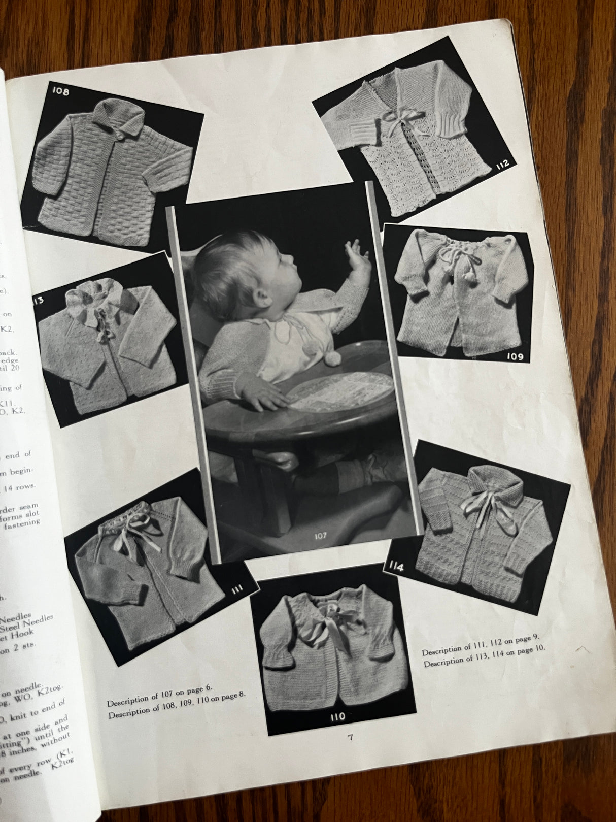 1930's Monarch Baby Knit Pattern Books