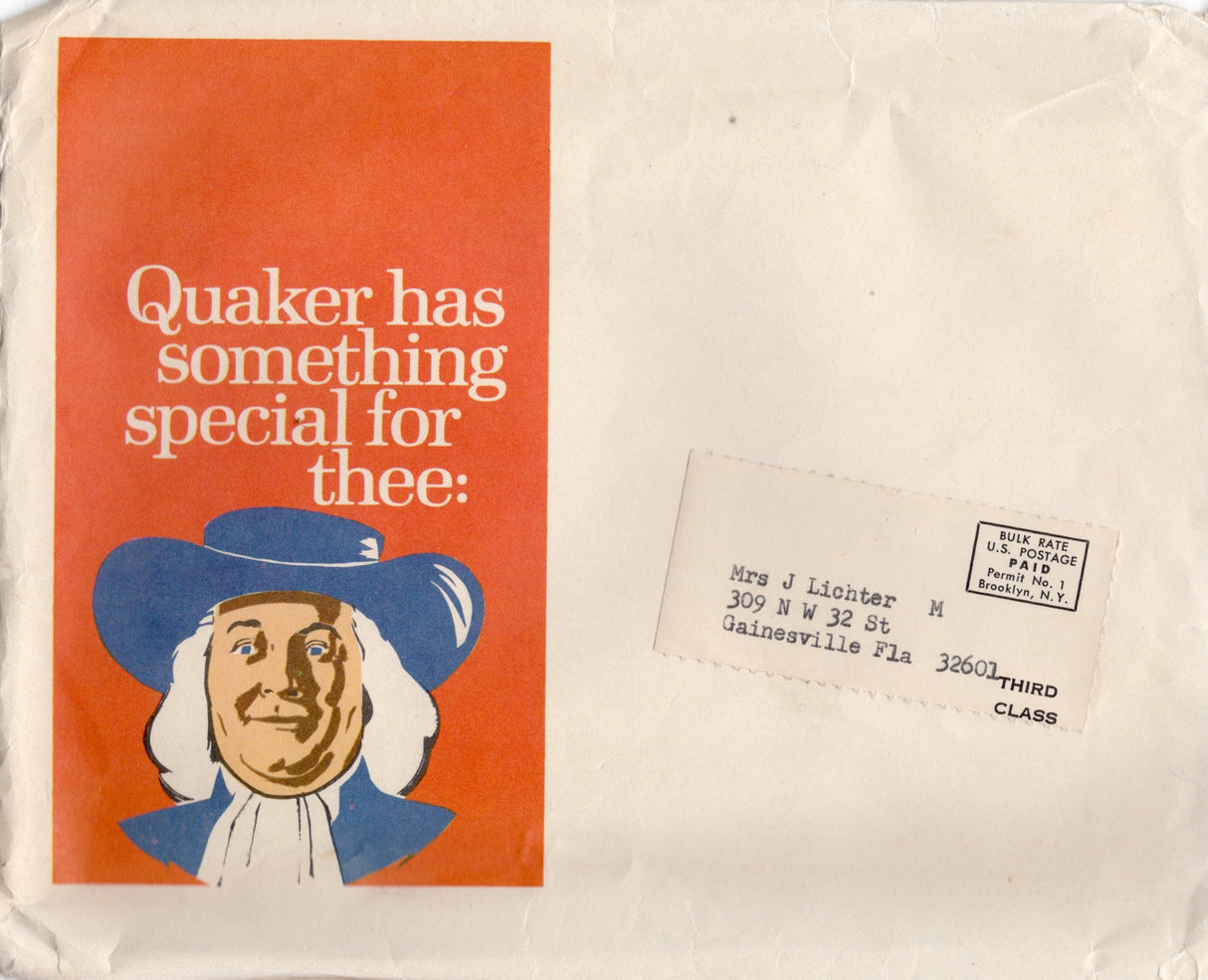 1960's McCall's Quaker Oats Dress, Top and Skirt Pattern - Bust 34-36" - No. M.44