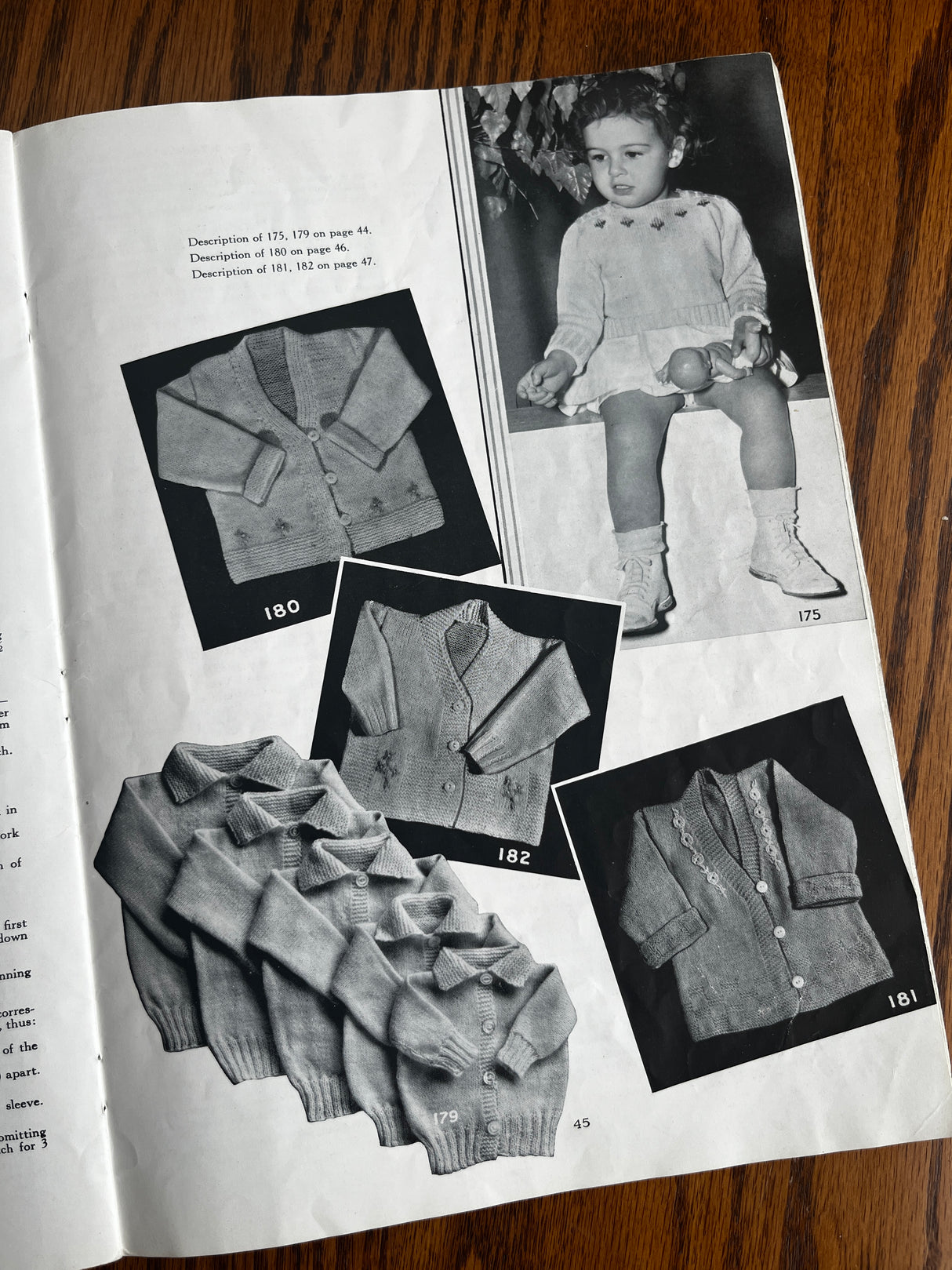 1930's Monarch Baby Knit Pattern Books