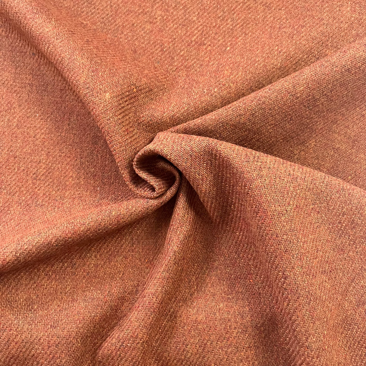 1970’s Bentex Brown Acrylic Bonded Fabric - BTY (J4)